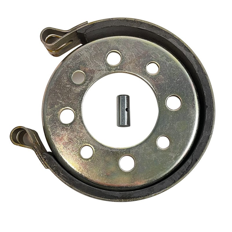 GUCIDDAK 4"" Band Brake & 4"" Brake Drum & Pin Kit for Go Kart Yard Cart Mini Bike ATV - Image 1